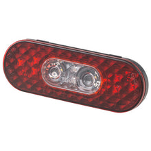 Load image into Gallery viewer, Grote 54702 6" Oval LED Stop Tail Turn Lights with Integrated Back-up, Integrated Hard Shell