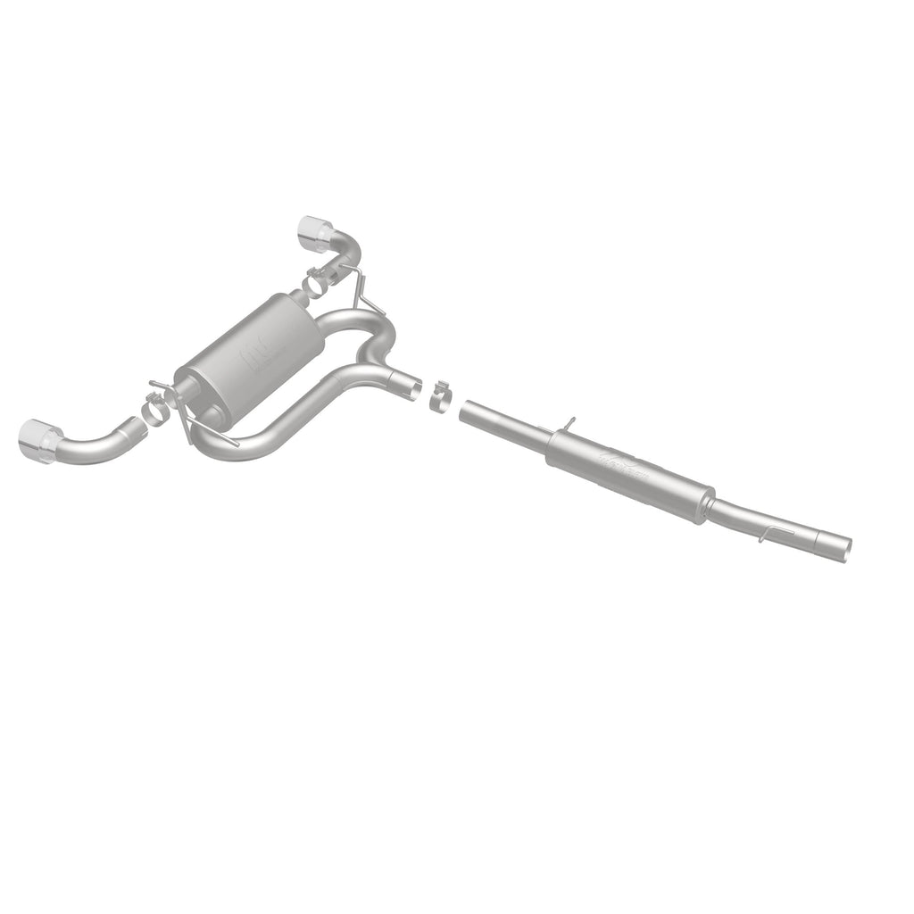 MagnaFlow Exhaust Products 16650 Touring Series Polished Cat-Back System for Select Volkswagen R32