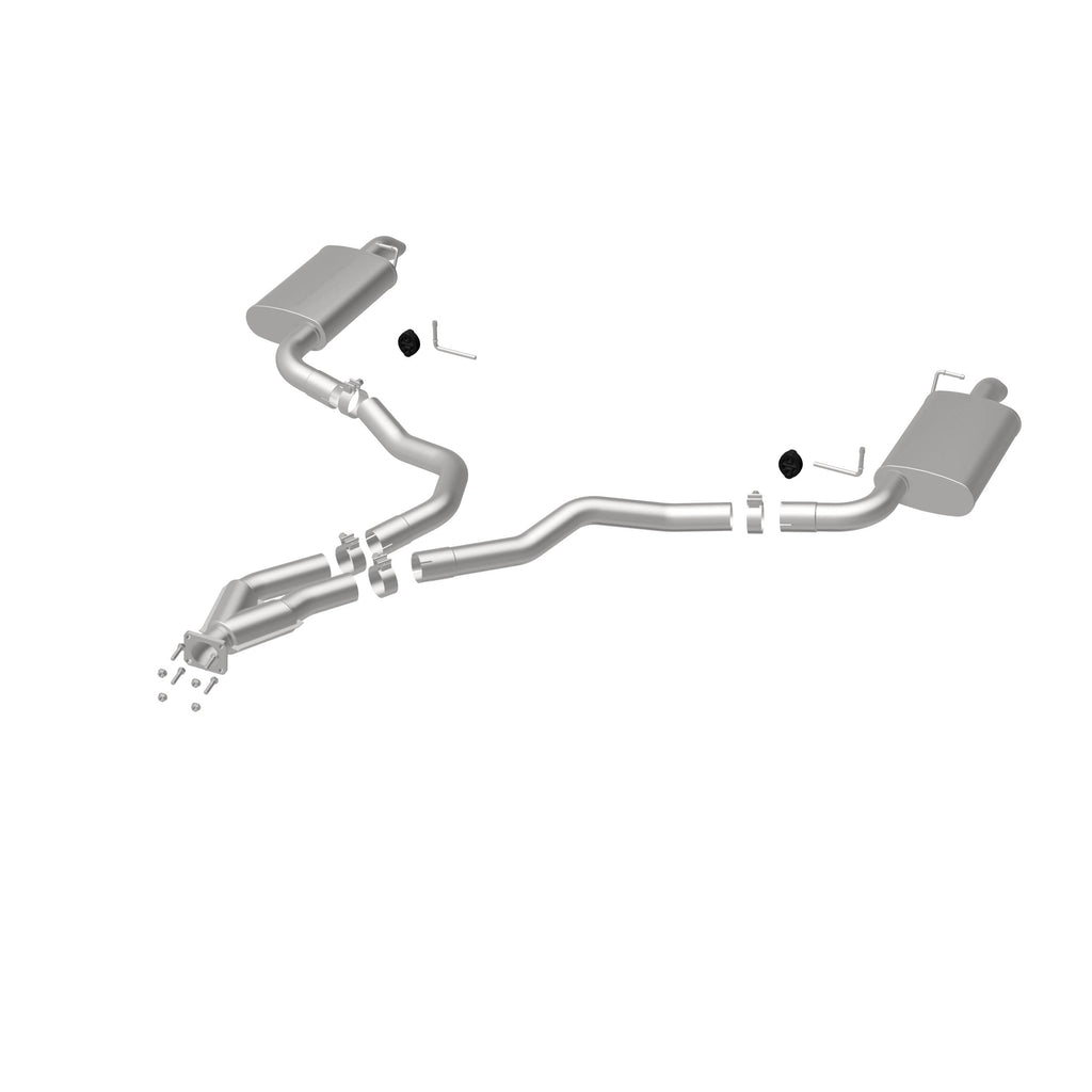 MagnaFlow Exhaust Products 16710 Street Series Satin Cat-Back System for Select Chevrolet Corvette