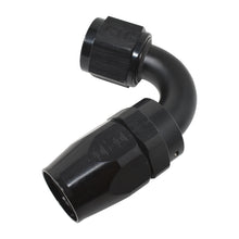 Load image into Gallery viewer, Performance--8-An-Black-120-Degree-Full-Flow-Swivel-Hose-End