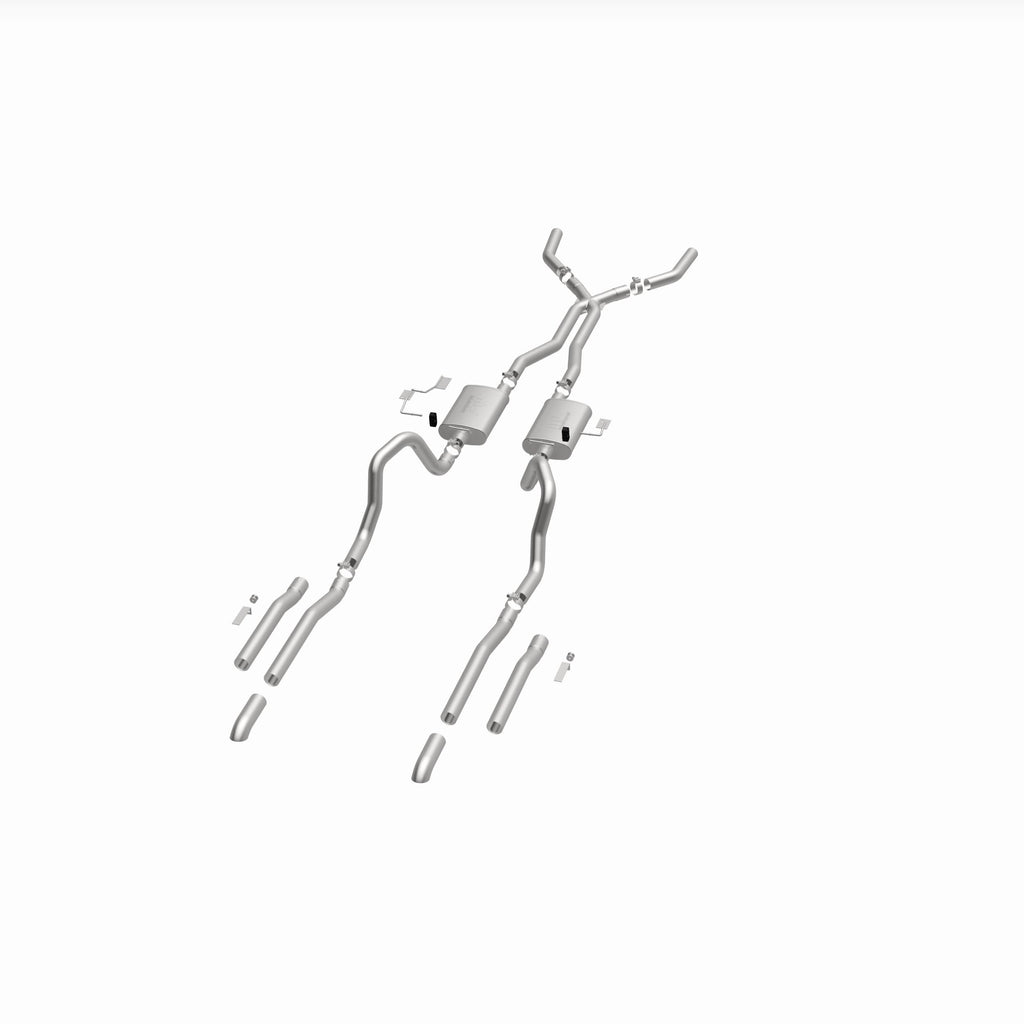 MagnaFlow Exhaust Products 19303 Street Series Polished System for Select Chrysler Cordoba, Dodge 330, Dodge 440, Dodge Charger, Dodge Coronet, Dodge Dart, Dodge Magnum, Dodge Monaco, Dodge Polara, Plymouth Belvedere, Plymouth Fury, Plymouth GTX,