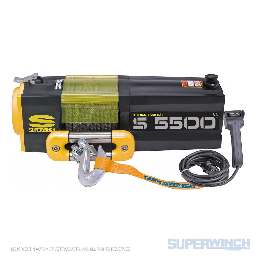 5500-Lbs-12V-Dc-732In-X-60Ft-Steel-Rope-S5500-Winch