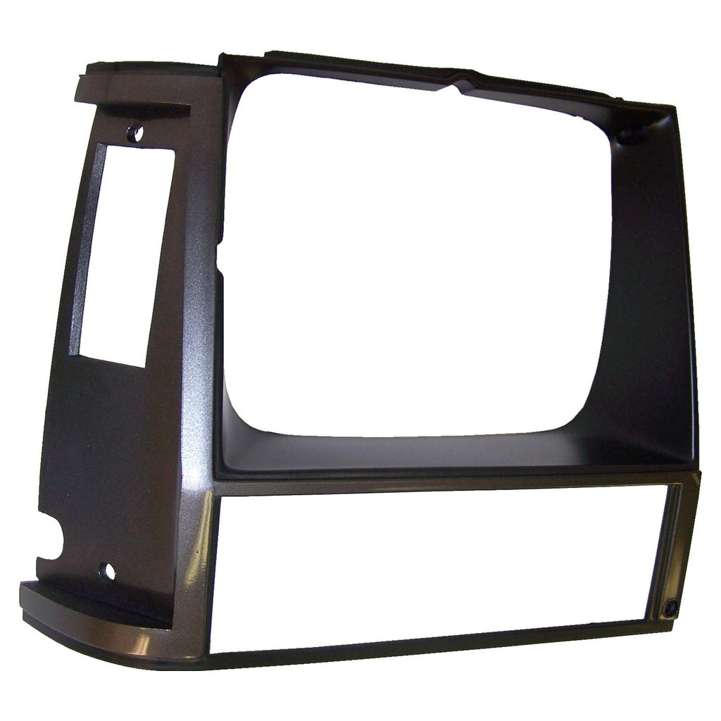 Crown Automotive Jeep Replacement 55000682 Right Gray Headlight Bezel for 1984-1990 XJ Cherokee & 1986-1990 MJ Comanche for Select Jeep Cherokee, Jeep Comanche