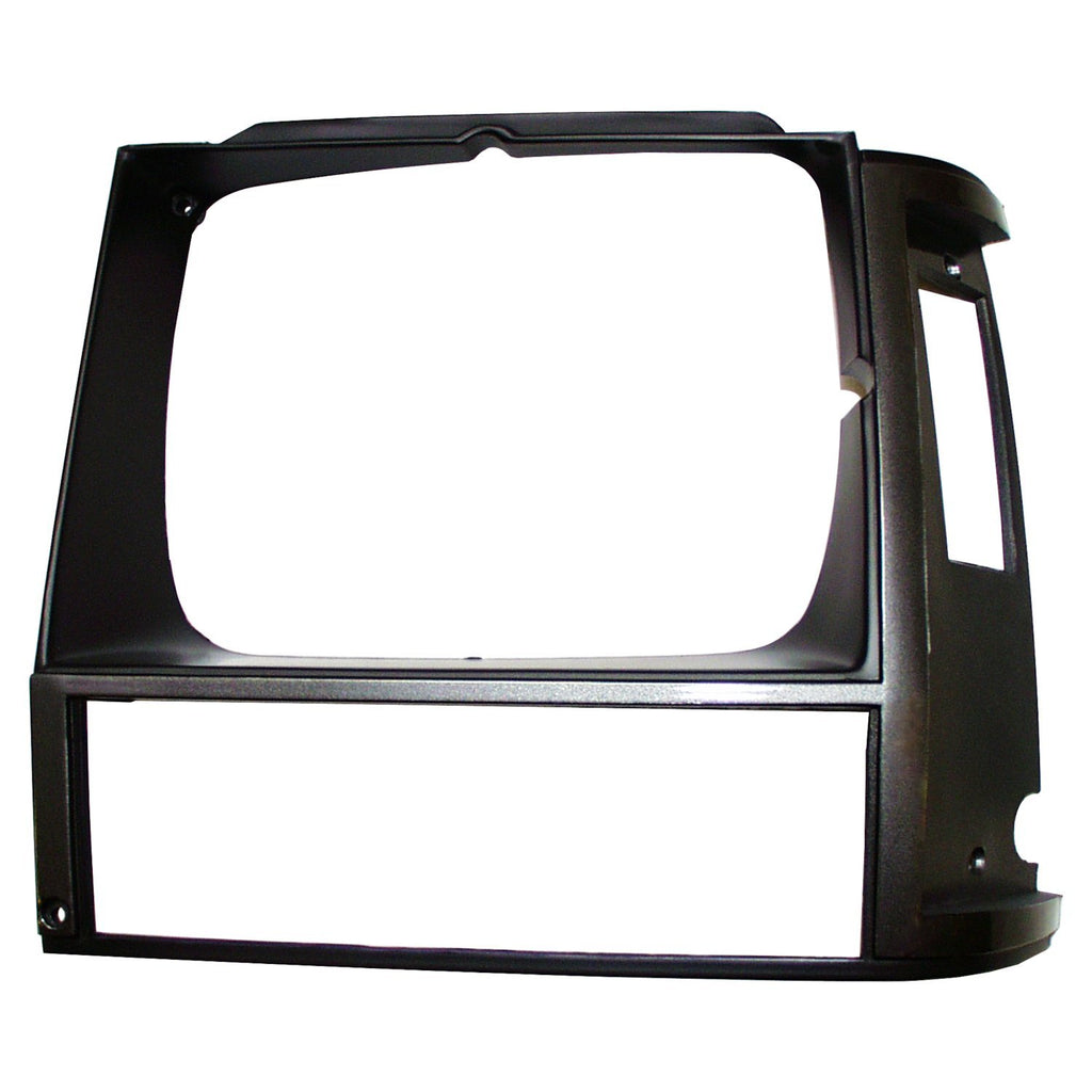 Crown Automotive Jeep Replacement 55000683 Left Gray Headlight Bezel for 1984-1990 XJ Cherokee & 1986-1990 MJ Comanche for Select Jeep Cherokee, Jeep Comanche