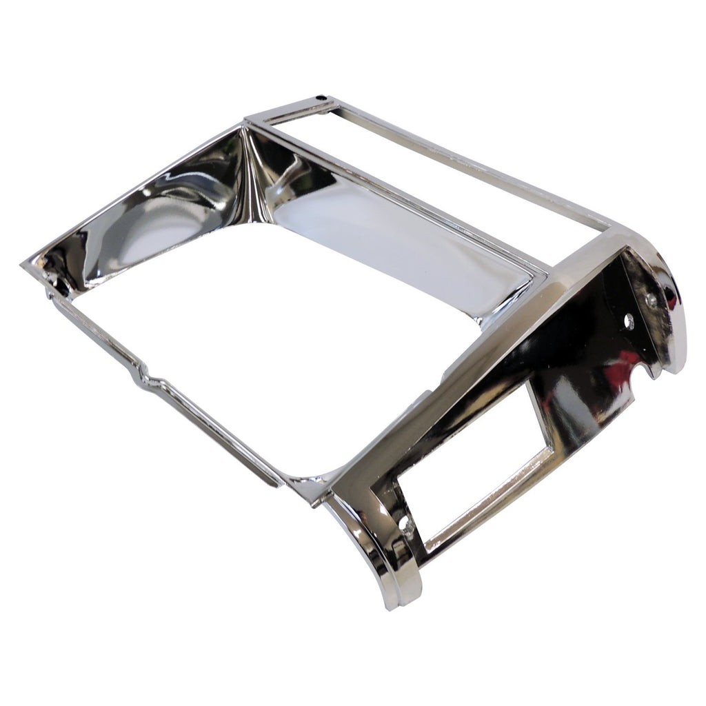 Crown Automotive Jeep Replacement 55002244 Right Chrome Headlight Bezel for 1984-1990 XJ Cherokee, 1986-1990 MJ Comanche for Select Jeep Cherokee, Jeep Comanche