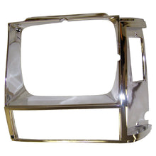 Load image into Gallery viewer, Crown Automotive Jeep Replacement 55002245 Left Chrome Headlight Bezel for 1984-1990 XJ Cherokee &amp; 1986-1990 MJ Comanche for Select Jeep Cherokee, Jeep Comanche