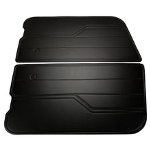 Load image into Gallery viewer, Crown Automotive Jeep Replacement 55008856K Black Door Panel Set for 1982-1995 CJ-7, CJ-8, &amp; YJ Wrangler w/ Full Steel Doors for Select Jeep CJ7, Jeep Scrambler, Jeep Wrangler