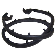 Load image into Gallery viewer, Crown Automotive Jeep Replacement 55009829 Left Door Weatherstrip for 1987-1995 Jeep YJ Wrangler w/ Half Doors for Select Jeep Wrangler
