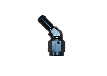 Load image into Gallery viewer, FiTech Fuel Injection 55011 Go Fuel AN-6 Female to 3/8 Barb 45 Degree Fuel Fitting