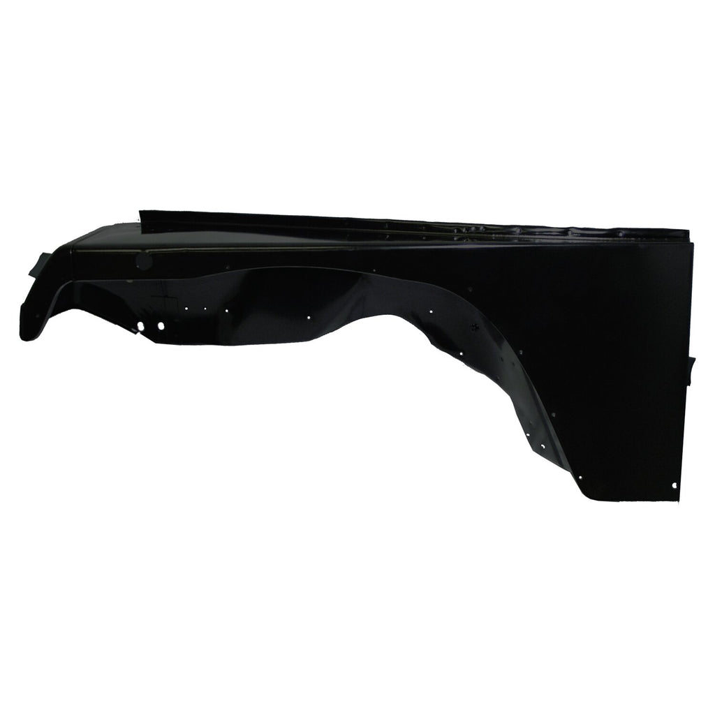 Crown Automotive Jeep Replacement 55013515 Left Front Fender for 1987-1995 YJ Wrangler, Black Primed for Select Jeep Wrangler