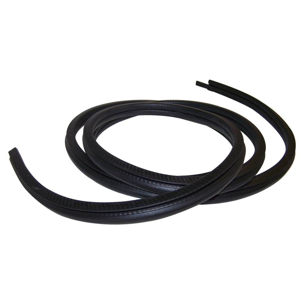 Crown Automotive Jeep Replacement 55015782 Door Weatherstrip for 1984-1996 XJ Cherokee, MJ Comanche, Cut to Fit for Select Jeep Cherokee, Jeep Comanche