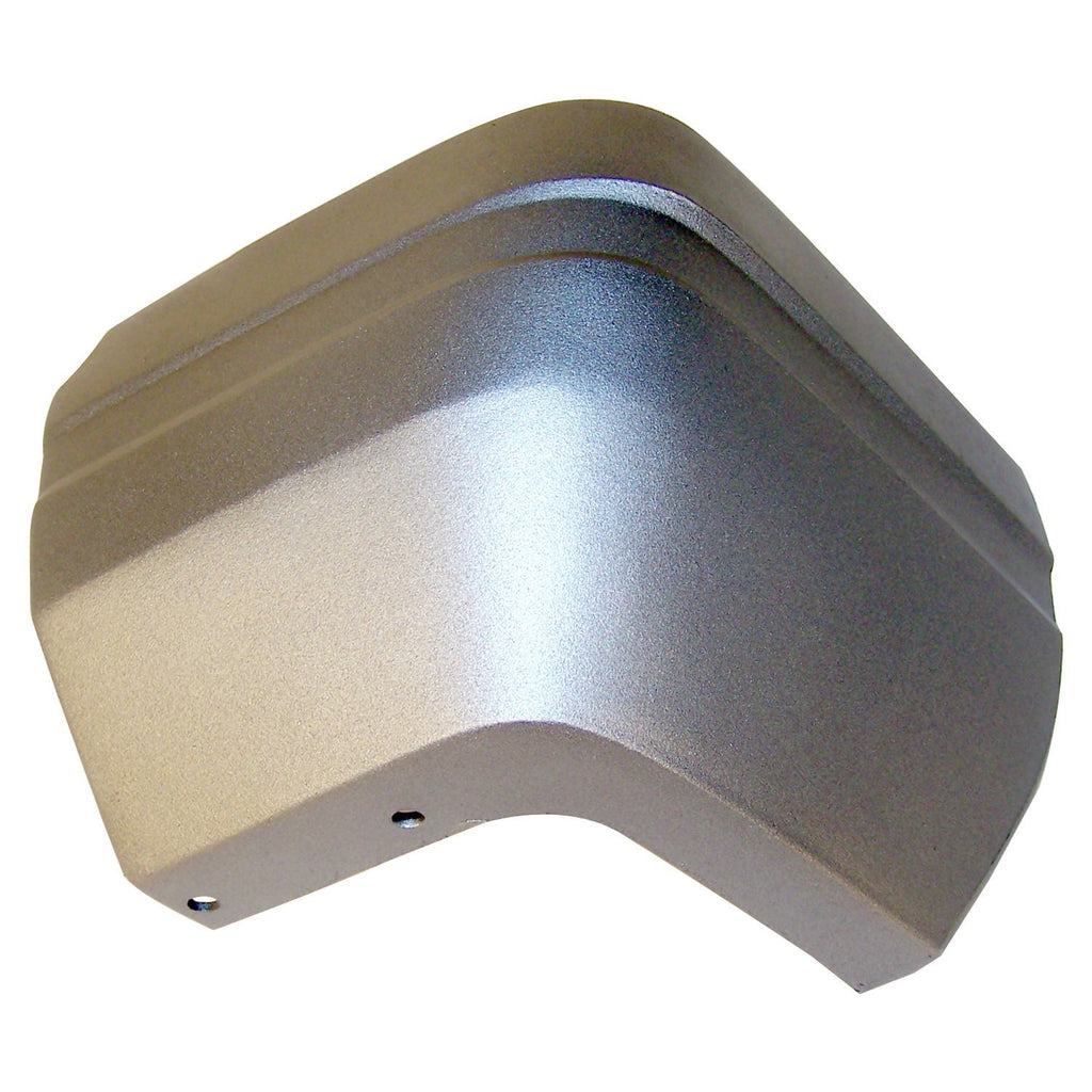 Crown Automotive Jeep Replacement 55022102 Right Rear Argent (Silver/Gray) Bumper Cap for 1987-1990 Jeep XJ Cherokee for Select Jeep Cherokee