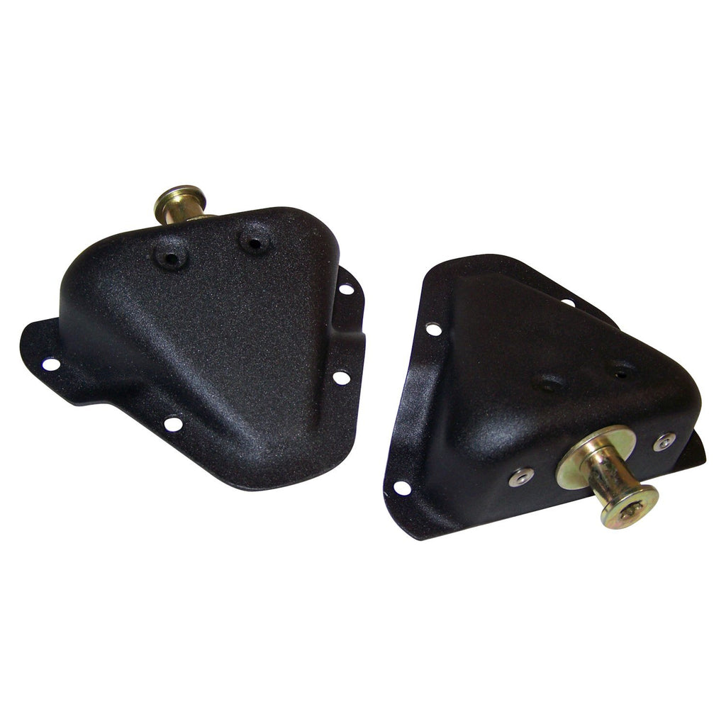 Crown Automotive Jeep Replacement 550294545K Door Striker Set for Jeep 81-86 CJ-7, CJ-8 w/ Paddle Style Handles, YJ Wrangler for Select Jeep CJ7, Jeep Scrambler, Jeep Wrangler