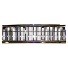Load image into Gallery viewer, Crown Automotive Jeep Replacement 55034046 Chrome &amp; Black Grille for 1991-1996 Jeep XJ Cherokee, MJ Comanche for Select Jeep Cherokee, Jeep Comanche