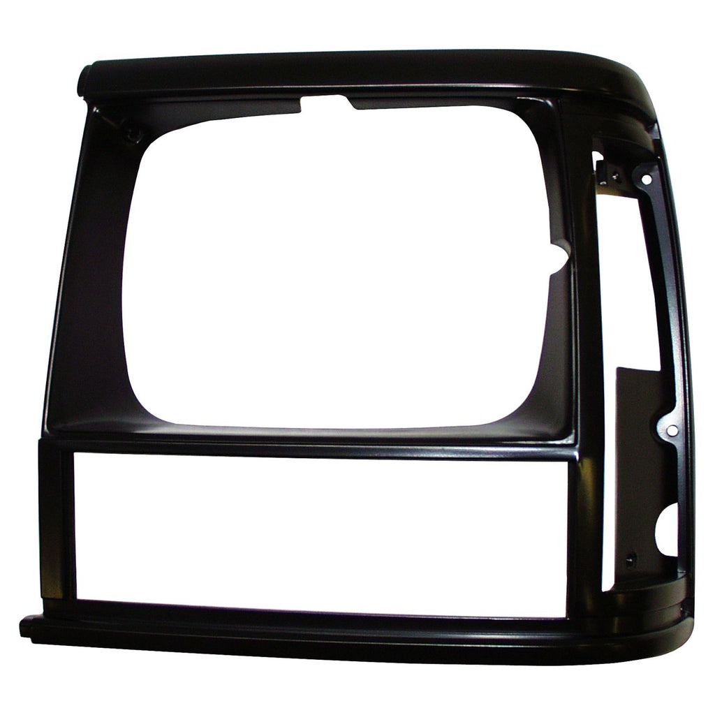 Crown Automotive Jeep Replacement 55034075 Left Black Headlight Bezel for 1991-1996 XJ Cherokee & 1991-1992 MJ Comanche for Select Jeep Cherokee, Jeep Comanche
