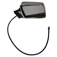 Load image into Gallery viewer, Crown Automotive Jeep Replacement 55034120 Right Manual Remote Folding Mirror for 84-96 XJ, Cherokee, MJ Comanche, Chrome for Select Jeep Cherokee, Jeep Comanche