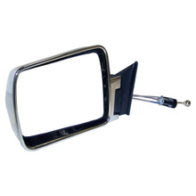 Load image into Gallery viewer, Crown Automotive Jeep Replacement 55034121 Left Manual,Remote,Manual Folding Mirror for 84-96 Jeep XJ Cherokee, MJ Comanche for Select Jeep Cherokee, Jeep Comanche