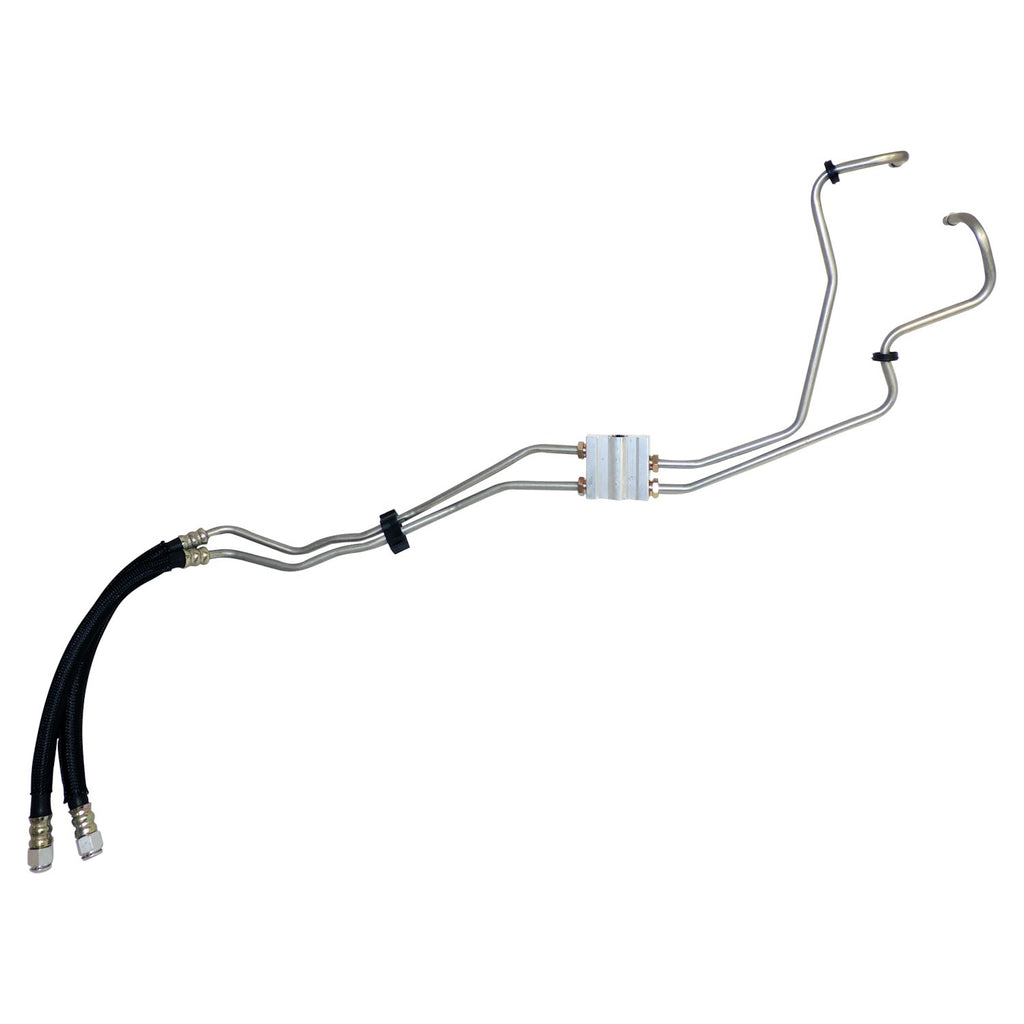 Crown Automotive Jeep Replacement 55037841AK Transmission Cooler Supply & Return Hose Set for 08-12 Jeep KK Liberty w/ 42RLE for Select Jeep Liberty