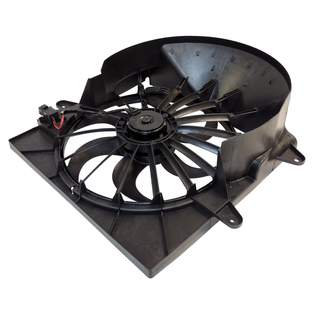 Crown Automotive Jeep Replacement 55037969AB Cooling Fan Assembly w/ Resistor for Select Jeep 08-09 Grand Cherokee, Commander