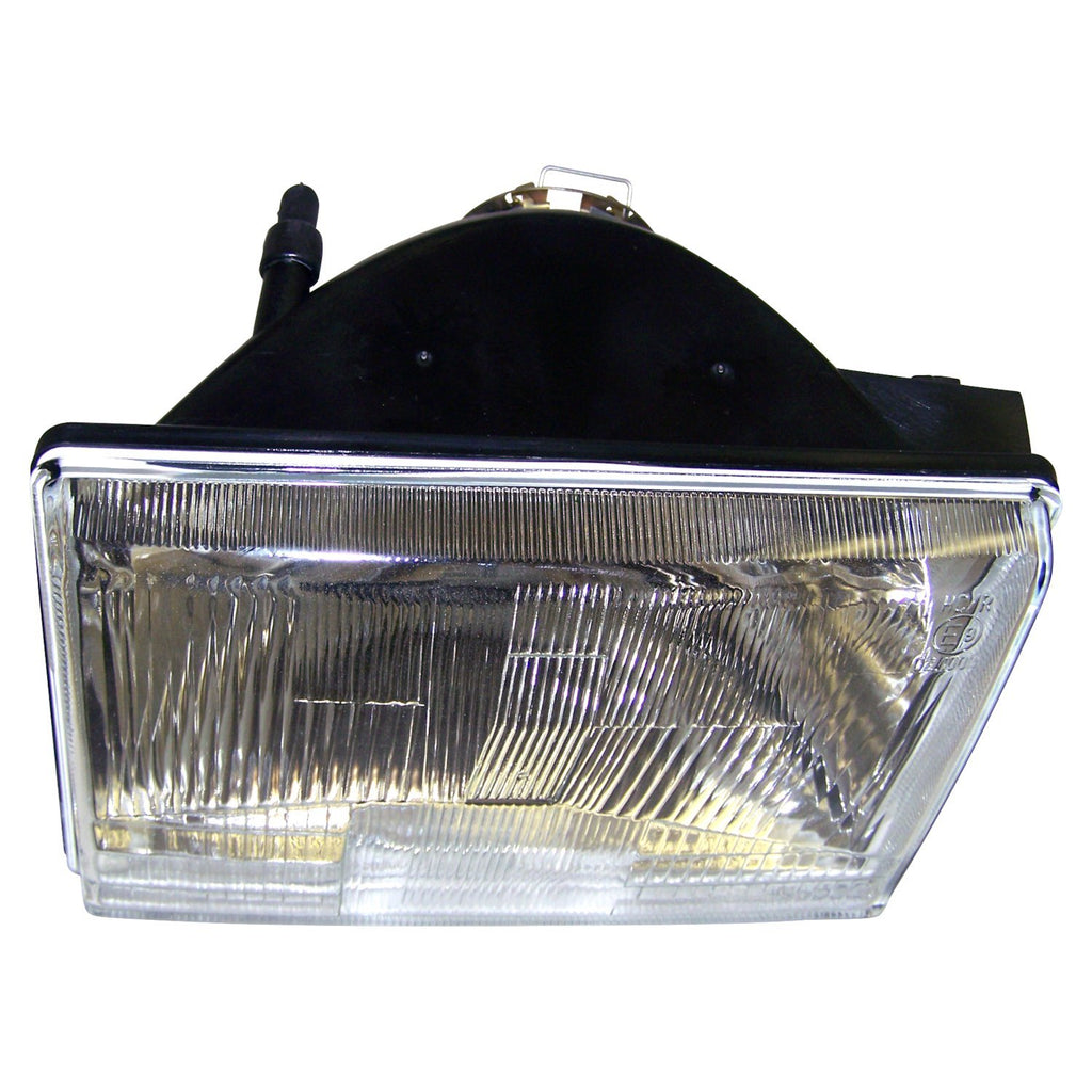 Crown Automotive Jeep Replacement 55054577 Left Headlight Assembly for 93-96 Jeep ZJ Grand Cherokee w/ LHD (Bulb Not Inc.) for Select Jeep Grand Cherokee