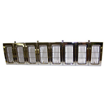Load image into Gallery viewer, Crown Automotive Jeep Replacement 55054890 Chrome Grille for 1993-1995 ZJ Jeep Grand Cherokee for Select Jeep Grand Cherokee