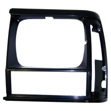 Load image into Gallery viewer, Crown Automotive Jeep Replacement 55054931 Left Headlight Bezel for 91-96 XJ Cherokee &amp; 91-92 MJ Comanche, Flat Black for Select Jeep Cherokee, Jeep Comanche