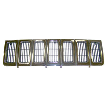 Load image into Gallery viewer, Crown Automotive Jeep Replacement 55055059 Chrome Grille for 1996-1998 Jeep ZJ Grand Cherokee for Select Jeep Grand Cherokee