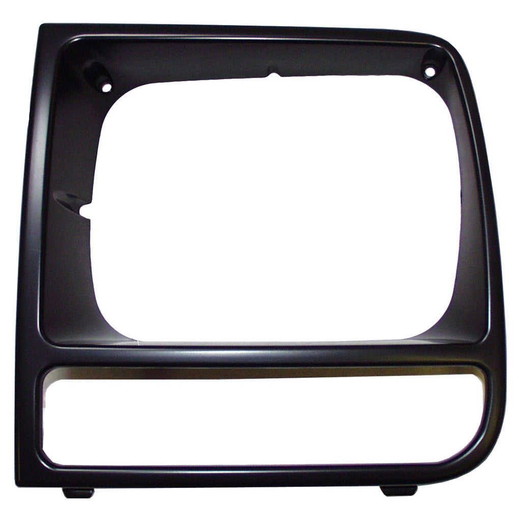 Crown Automotive Jeep Replacement 55055137 Black Left Headlight Bezel for 1997-2001 Jeep XJ Cherokee for Select Jeep Cherokee