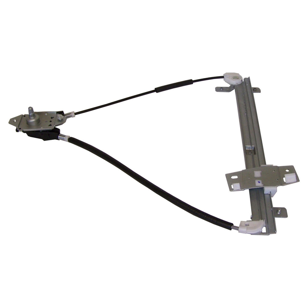 Crown Automotive Jeep Replacement 55076025AD Left Manual Window Regulator for 1997-2006 Jeep TJ Wrangler for Select Jeep TJ, Jeep Wrangler