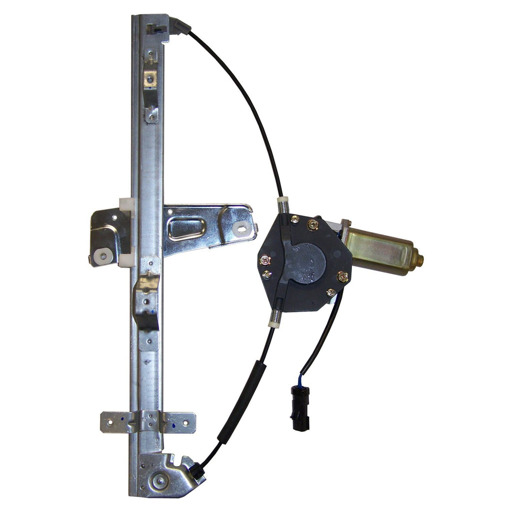 Crown Automotive Jeep Replacement 55076466AG Front Right Window Regulator for Jeep 1999-2000 WJ Grand Cherokee, Incl. Motor for Select Jeep Grand Cherokee