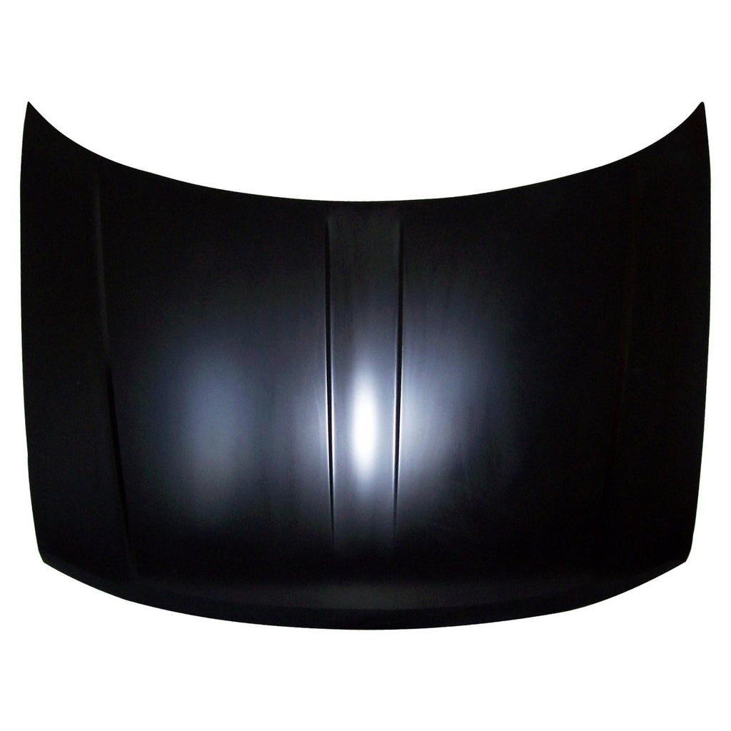 Crown Automotive Jeep Replacement 55076470AC Black Primed Hood for 1999-2004 Jeep WJ Grand Cherokee for Select Jeep Grand Cherokee