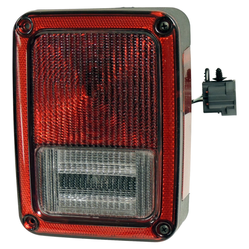 Crown Automotive Jeep Replacement 55077890AC Right Tail Lamp Assembly for 2007-2018 Jeep JK Wrangler, Includes Wiring for Select Jeep Wrangler, Jeep Wrangler JK