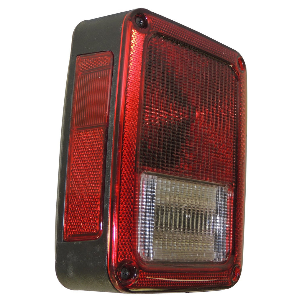 Crown Automotive Jeep Replacement 55077891AC Left Tail Lamp Assembly for 2007-2018 Jeep JK Wrangler, Includes Wiring for Select Jeep Wrangler, Jeep Wrangler JK