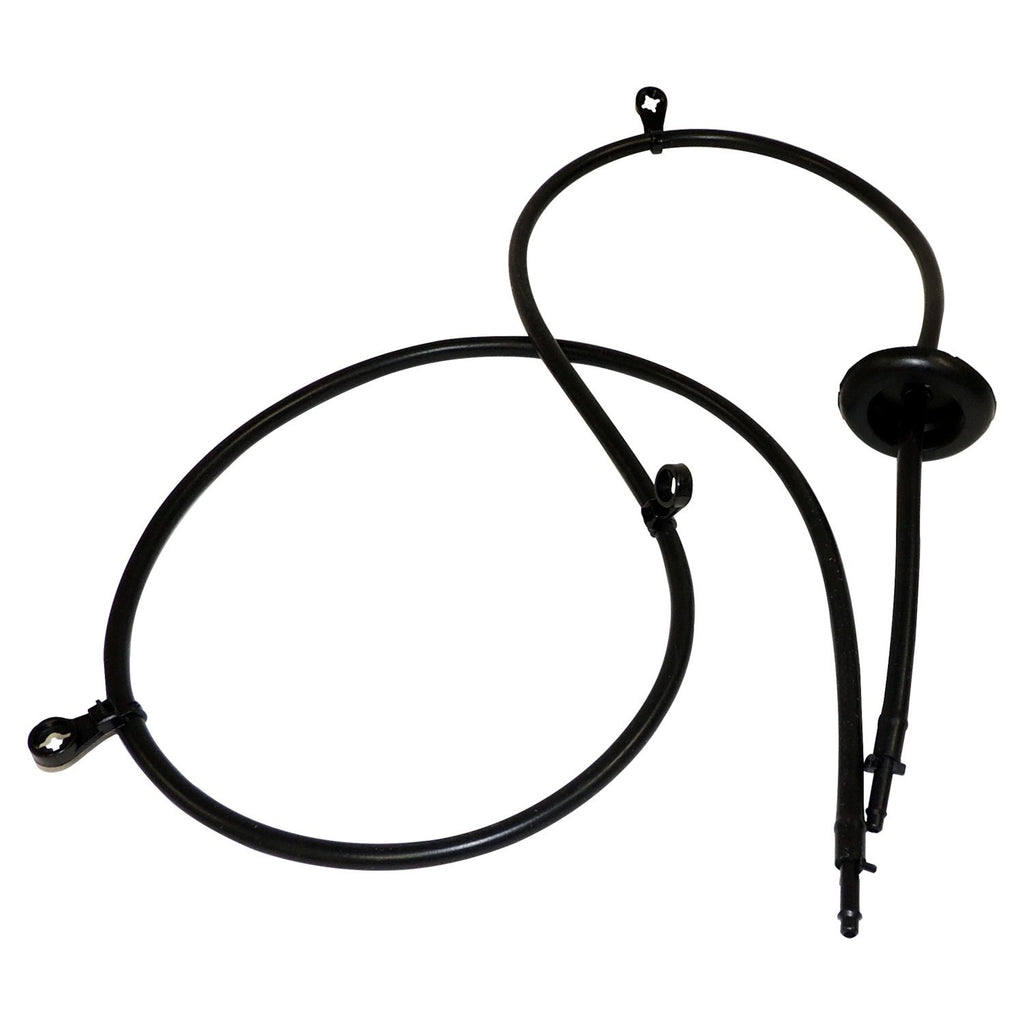 Crown Automotive Jeep Replacement 55078127AG Front Windshield Washer Hose for 2007-2018 Jeep JK Wrangler for Select Jeep Wrangler, Jeep Wrangler JK