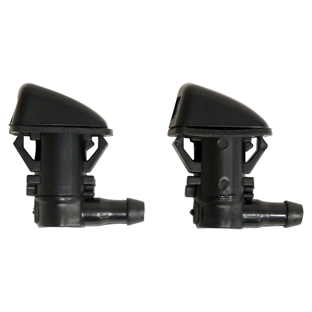 Crown Automotive Jeep Replacement 55079049K Front Washer Nozzles for 05-10 Jeep WK, WH Grand Cherokee, Incl. L & R Nozzles for Select Jeep Grand Cherokee