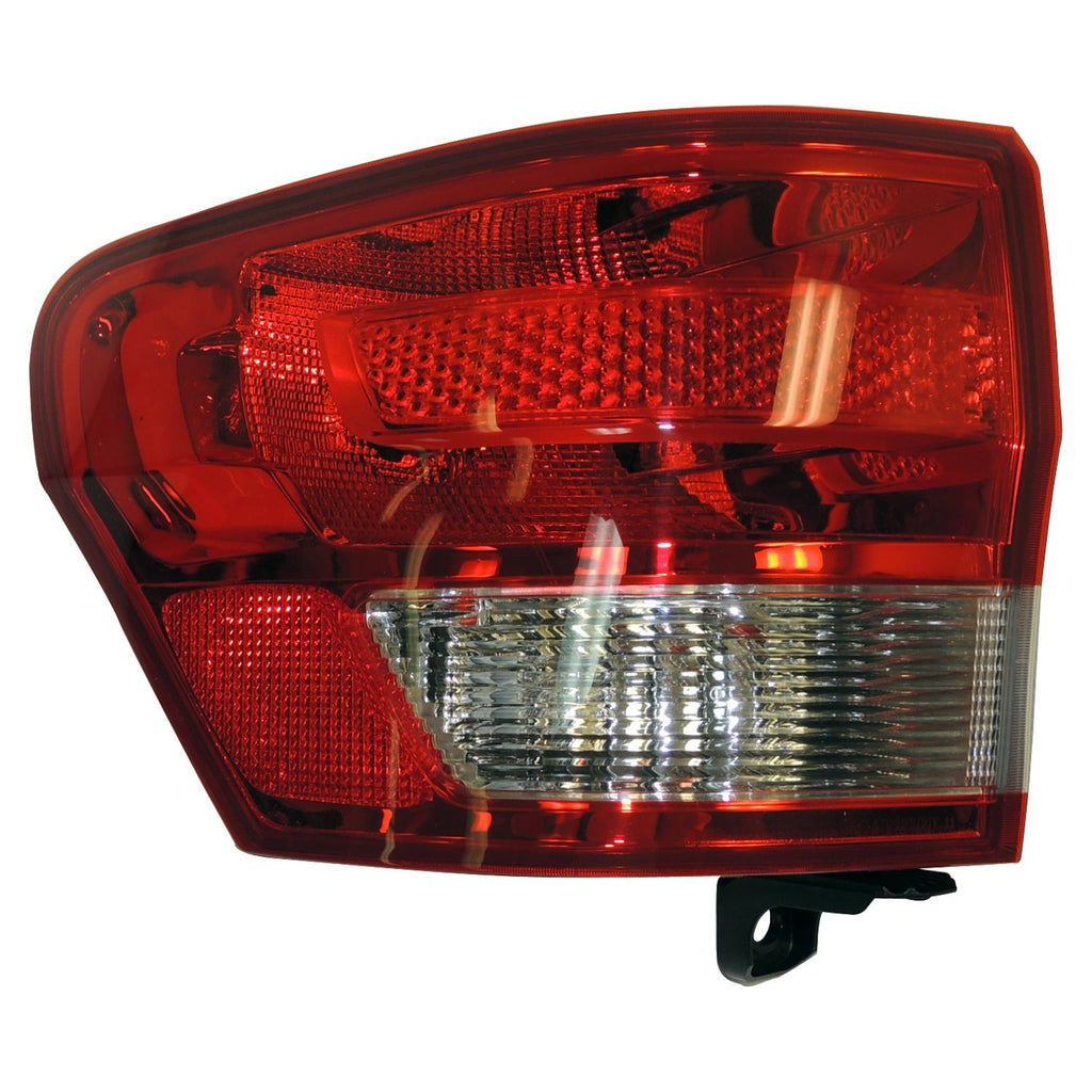 Crown Automotive Jeep Replacement 55079421AF Left Tail Light Assembly for 2011-2013 WK Grand Cherokee, Includes Bulbs for Select Jeep Grand Cherokee