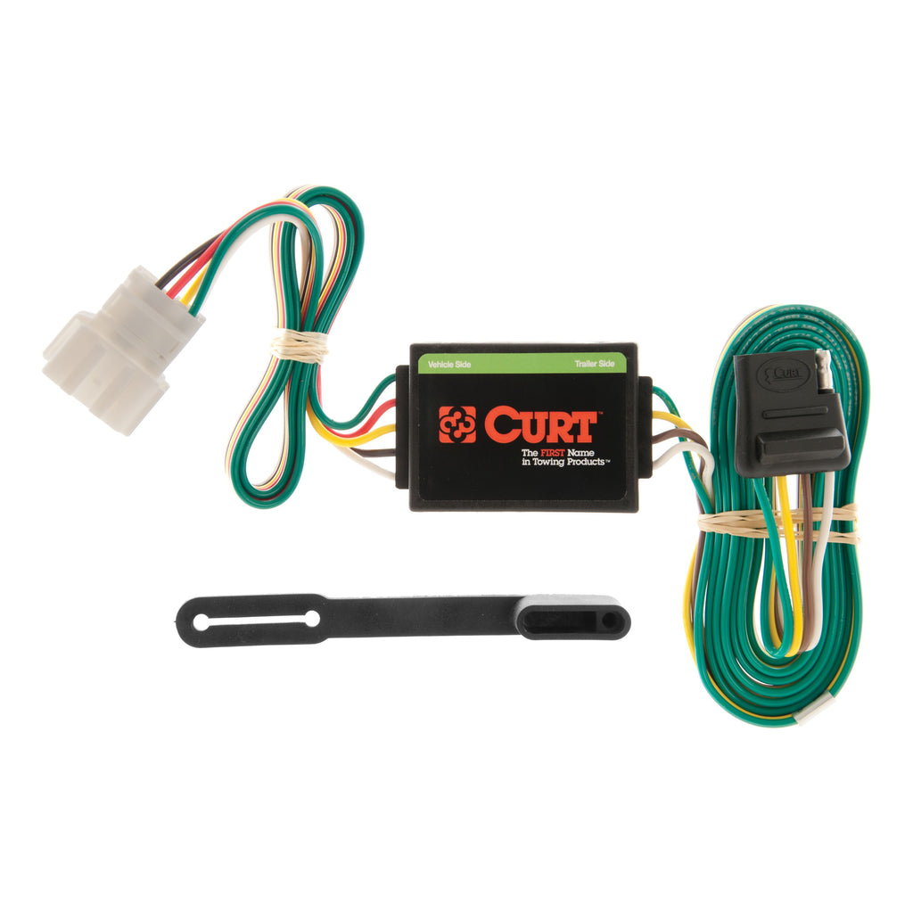 CURT 55106 Custom Wiring Connector, 4-Way Flat Output, Select Honda CR-V