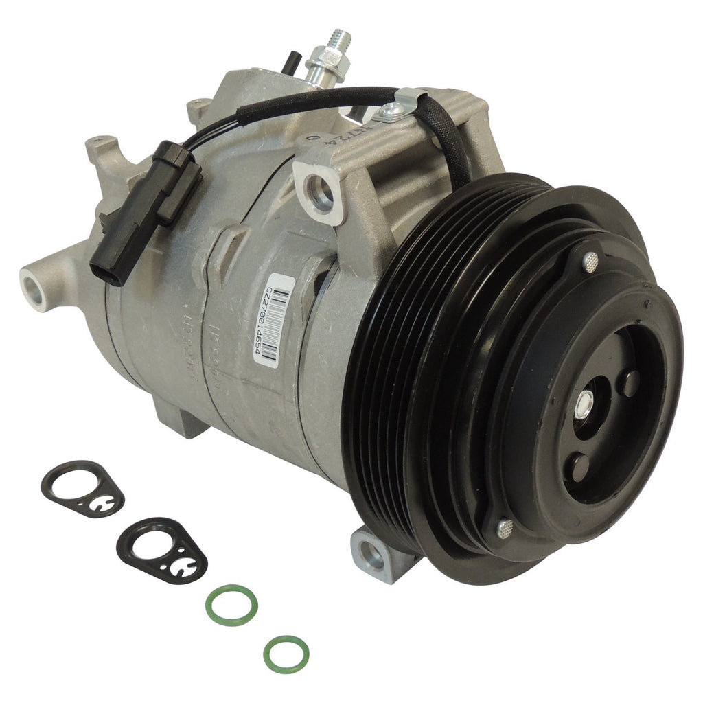 Crown Automotive Jeep Replacement 55111418AC Compressor for 07-10 Dodge Charger, Challenger, Magnum & Chrysler 300,  w/ 3.5L for Select Chrysler 300, Dodge Challenger, Dodge Charger, Dodge Magnum