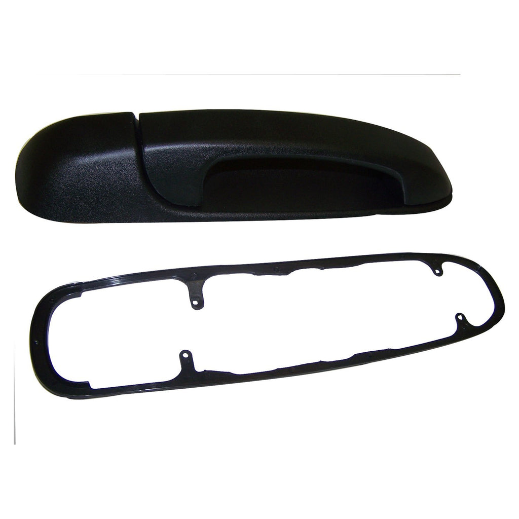 Crown Automotive Jeep Replacement 55135636AD Black Right Front Door Handle for Select 1999-2004 Jeep WJ, WG Grand Cherokee