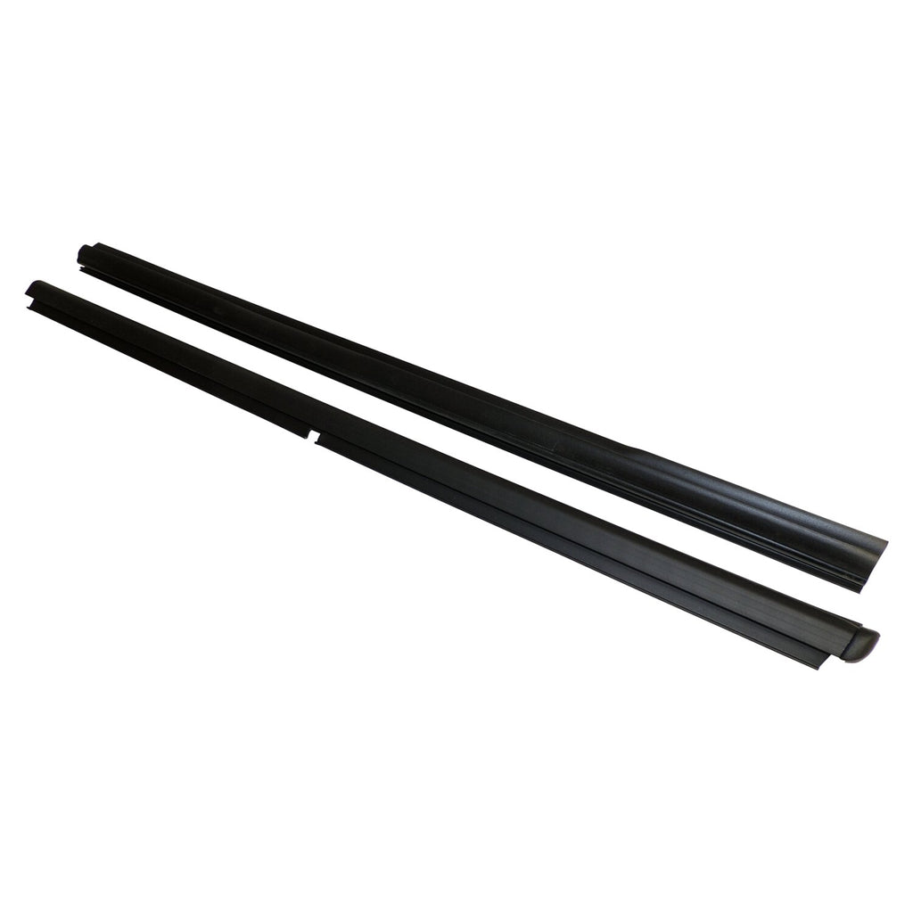 Crown Automotive Jeep Replacement 55135898K Right Front Door Glass Weatherstrip Set for 1999-2004 Jeep WJ Grand Cherokee for Select Jeep Grand Cherokee