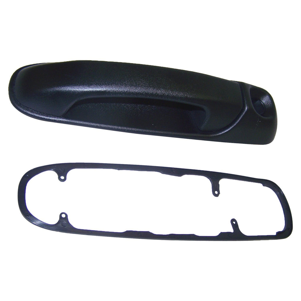 Crown Automotive Jeep Replacement 55136351AD Black Left Front Door Handle for Misc. 1999-2004 Jeep WJ, WG Grand Cherokee for Select Jeep Grand Cherokee