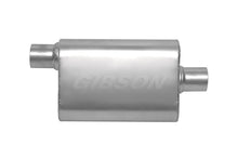 Load image into Gallery viewer, Gibson Performance Exhaust 55143S CFT Superflow Oval Offset/Center Oval Muffer; Stainless