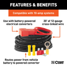 Load image into Gallery viewer, CURT 55151 Powered Converter Wiring Kit (10 Amps)
