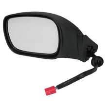 Load image into Gallery viewer, Crown Automotive Jeep Replacement 55154949AC Left Power, Non-Heated, Manual Folding Mirror for 97-01 Jeep XJ Cherokee, Black for Select Jeep Cherokee