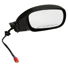 Load image into Gallery viewer, Crown Automotive Jeep Replacement 55154950AC Right Power, Heated, Manual Folding Mirror for 1997-2001 Jeep XJ Cherokee, Black for Select Jeep Cherokee