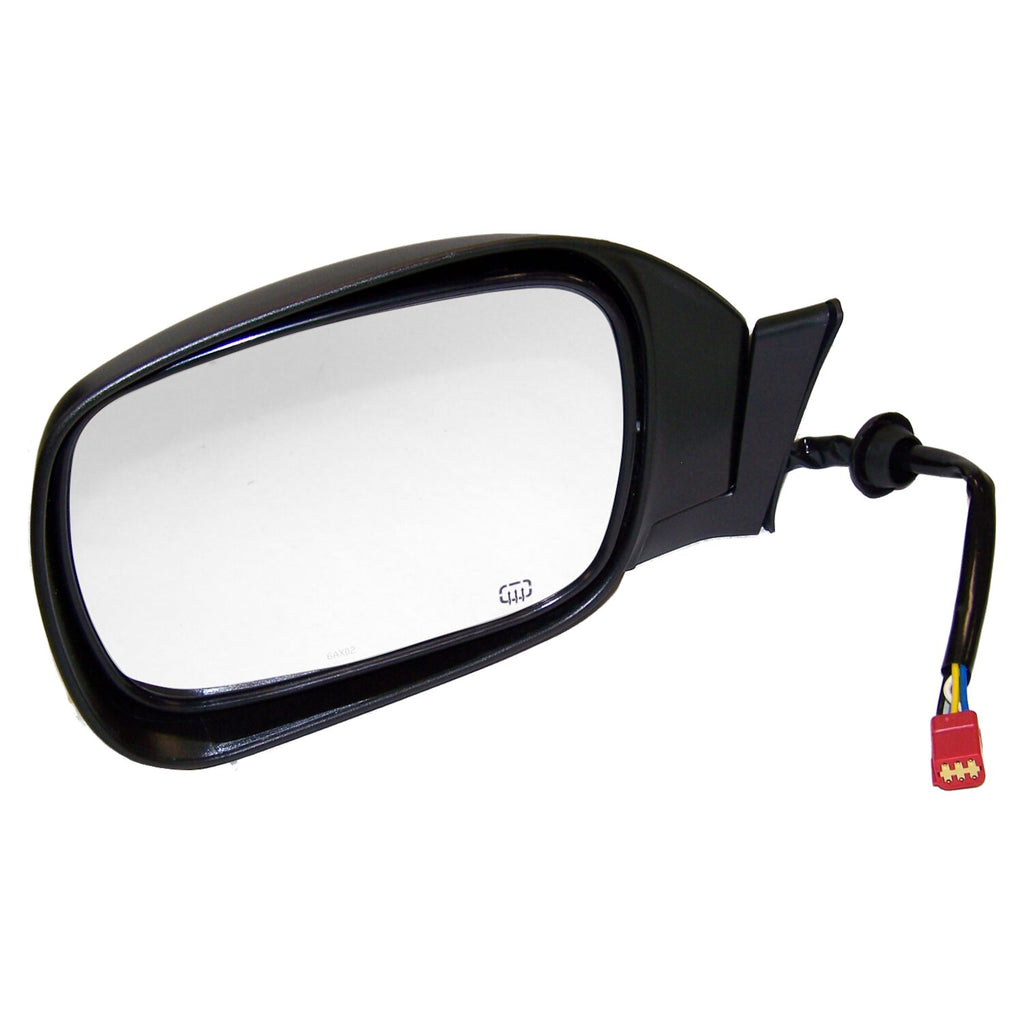 Crown Automotive Jeep Replacement 55154951AC Left Power, Heated, Manual Folding Mirror for 1997-2001 Jeep XJ Cherokee, Black for Select Jeep Cherokee