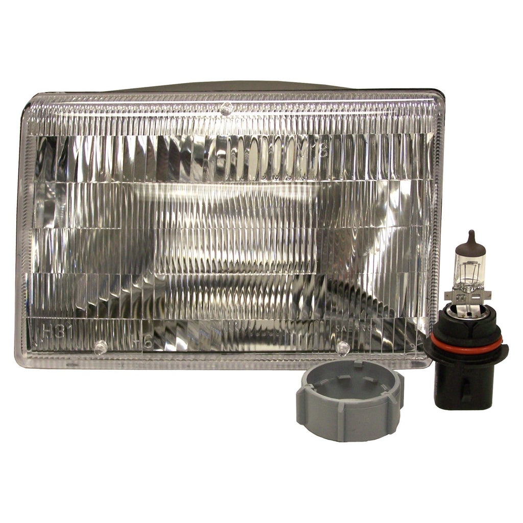 Crown Automotive Jeep Replacement 55155127 Left Headlight Assembly for 1993-1998 Jeep ZJ Grand Cherokee (USA & Canada) for Select Jeep Grand Cherokee