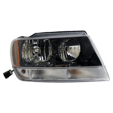 Load image into Gallery viewer, Crown Automotive Jeep Replacement 55155128AJ Right Headlight for 1/15/02-04 Jeep WJ Grand Cherokee w/o Headlamp Leveling for Select Jeep Grand Cherokee