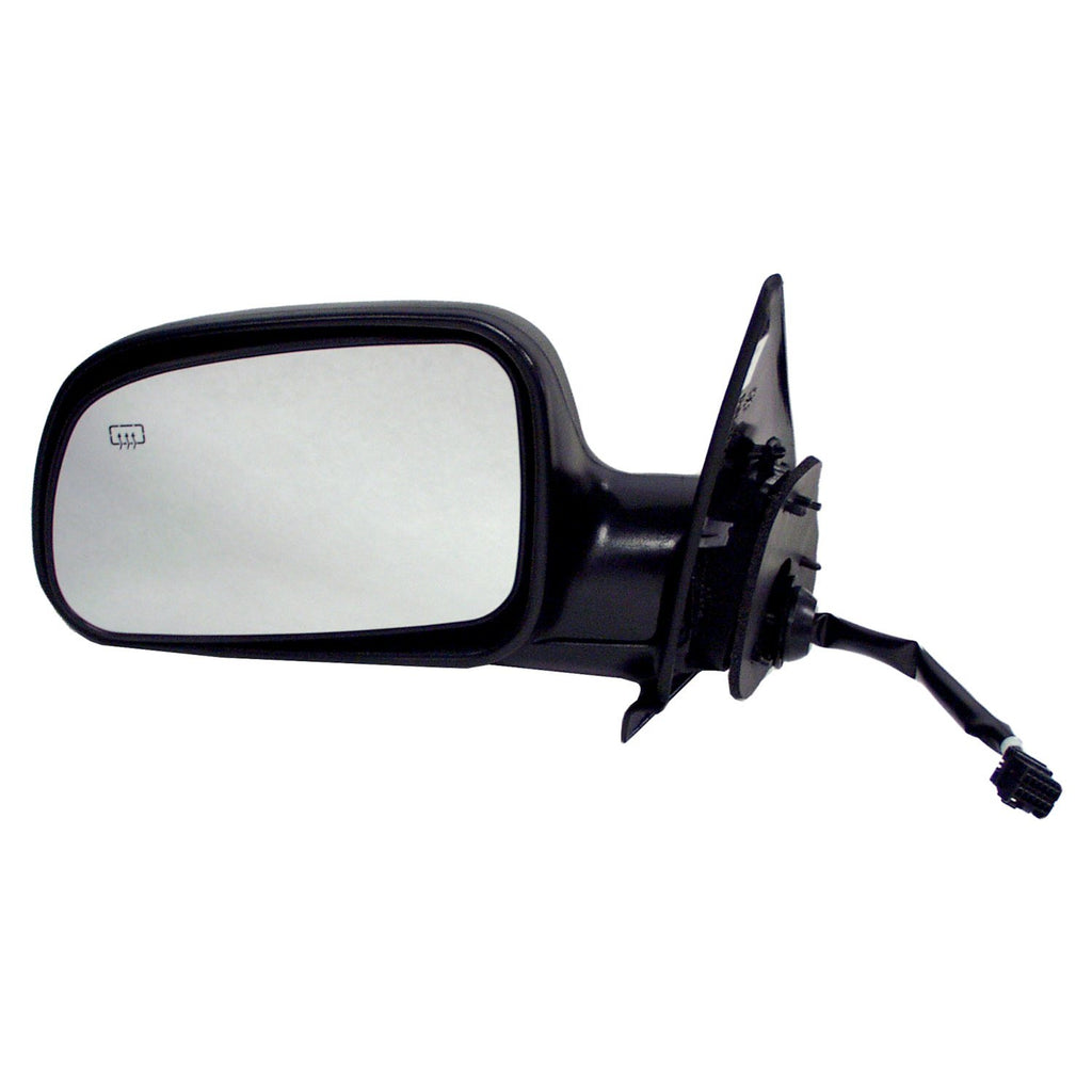 Crown Automotive Jeep Replacement 55155233AC Left Power, Heated, Manual Folding Mirror for 1999-2004 Jeep WJ Grand Cherokee for Select Jeep Grand Cherokee