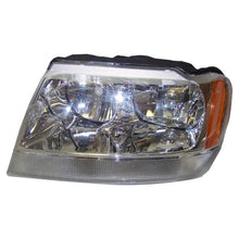 Load image into Gallery viewer, Crown Automotive Jeep Replacement 55155577AE Left Headlight w/o Headlamp Leveling System for Select 01-04 Jeep Grand Cherokee